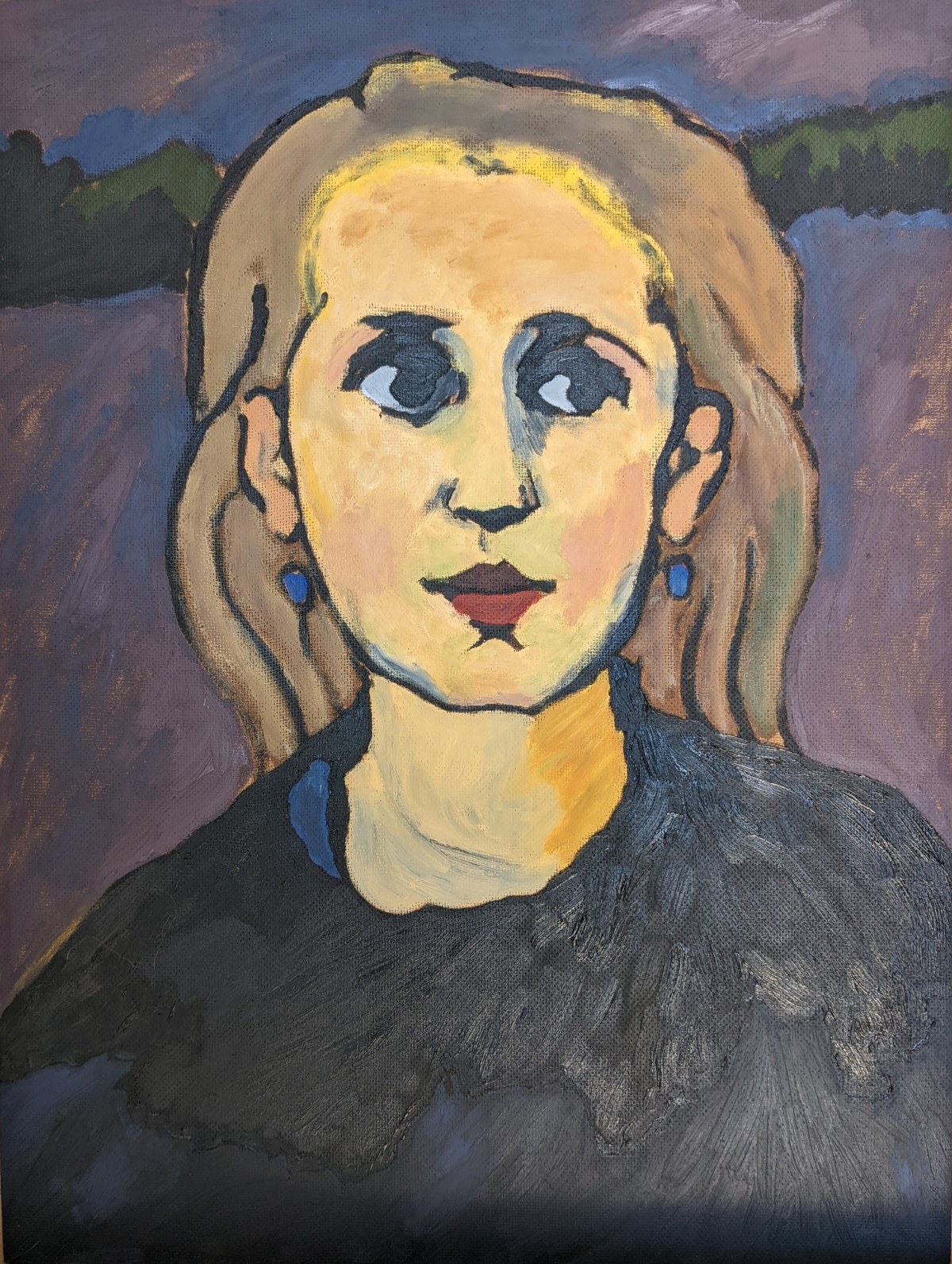 copy of Woman in&nbsp;Black