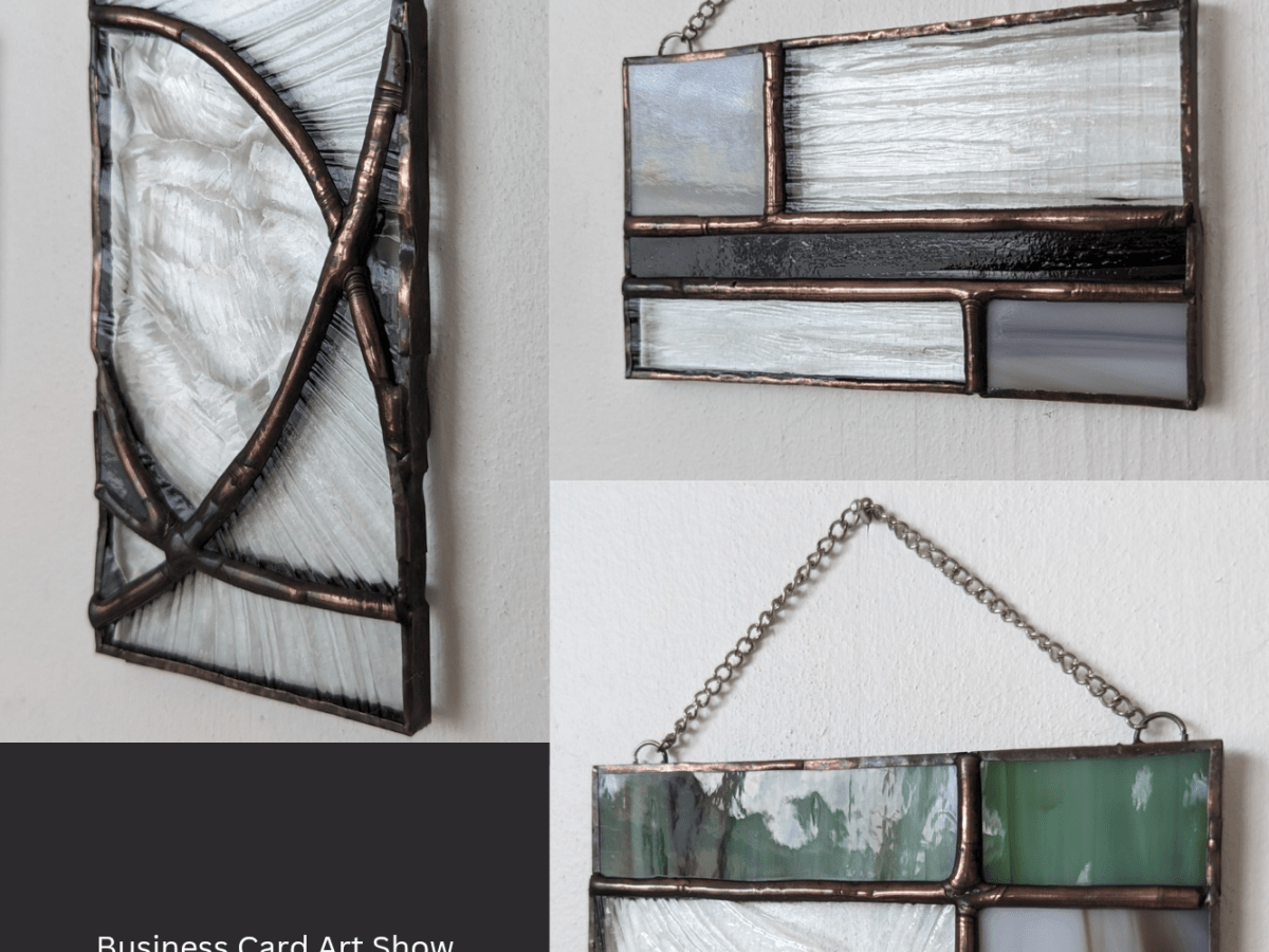 the business card art show at the JKR&nbsp;Gallery